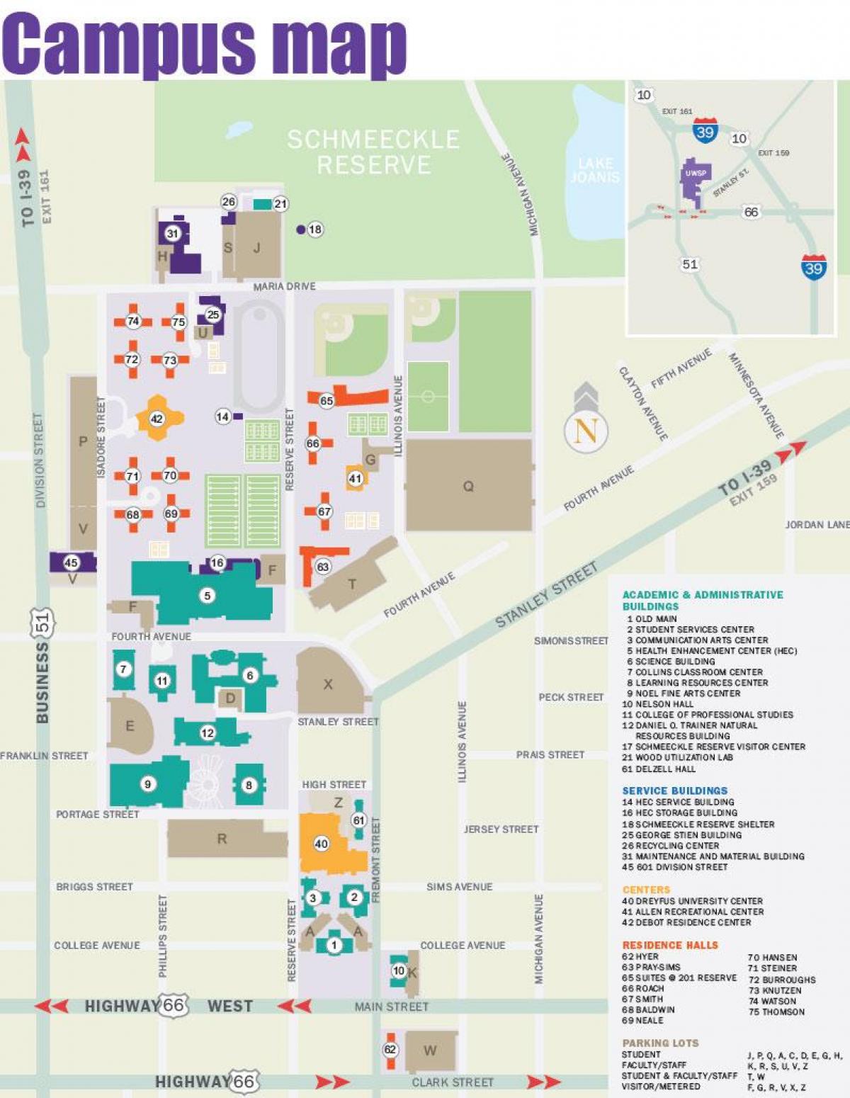 kart over campus NYU